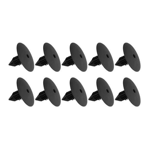 Sidaley Accesorios para ruedas ABS, juego de 10 clips de repuesto de nailon, guardabarros arqueado, paisaje Megan Easy Vehículos, repuestos y accesorios Mis
