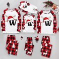 thumbnail image 6 of Fgnfyis Family Matching Outfits Christmas Deer Horn Letter Print Long Sleeve Pajamas Set Sleepwear, 6 of 6