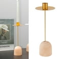 thumbnail image 4 of Portavelas Decorativo Con Base Estable, Diseño Clásico Y Retro, Hecho De Metal De Alta, Regalo Perfecto Para La Decoración Del Hogar, 4 of 7