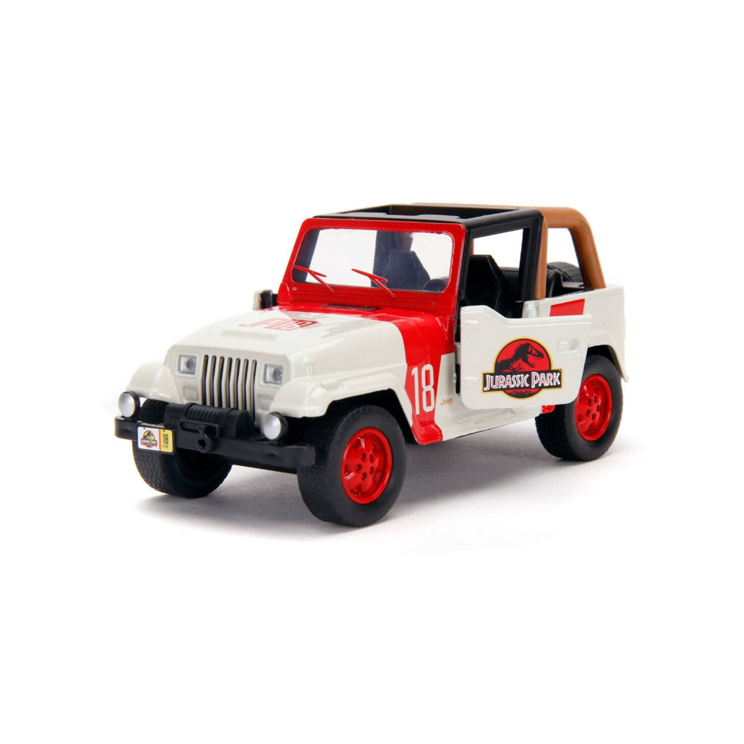 Jurassic World '92 Jeep Wrangler 1:32 Vehicle - Walmart.com