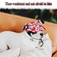 thumbnail image 4 of Hukapapa 2 paquetes de sombreros con visera para perros, gorra de béisbol para mascotas, gorras de protección solar para perros, gorra deportiva para perros al aire libre con orificios para las, 4 of 5