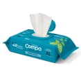thumbnail image 2 of Compa Wipes Toallitas Húmedas para Adulto 1152 Piezas - 24 Paquetes de 48 Unidades - Tamaño XL (17.8 x 17.8 cm) Desechables en Inodoro, 2 of 9