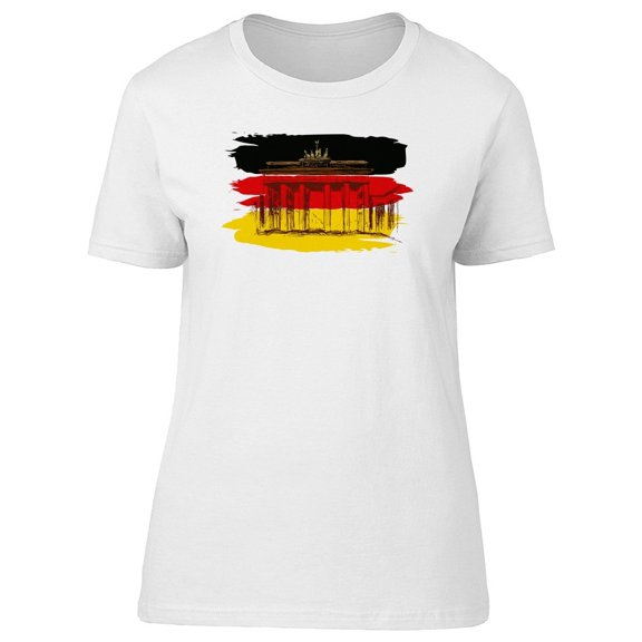 Grunge Germany Flag Sketch Tee Men's -Image by Shutterstock