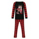 Black Friday Deals 2022! Pisexur Christmas Pajamas for Family, Classic Plaid Xmas Deer Sleepwear for Christmas Parent-Child Outfit, Matching Family Christmas Pajamas Set - image 2 of 6