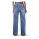 thumbnail image 4 of Vaqueros de pierna ancha for mujer, talle alto, holgados, pierna recta, pantalones de mezclilla elásticos, pantalones vaqueros elásticos con cordones y bolsillos, 4 of 7