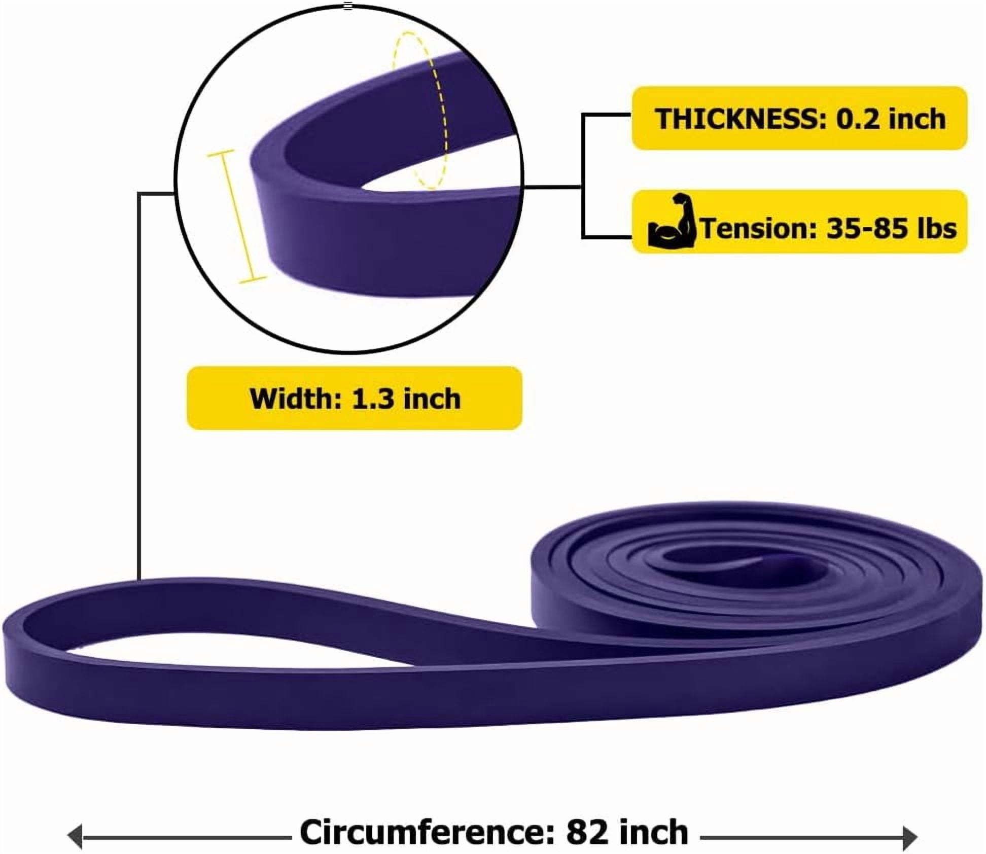 JJEAN-Resistance Band Pull up Band Fitness Exercise Bands Natural Latex for Workout Body Stretch Powerlifting Band Fitness Sport Training at Home/The Gym