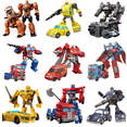 thumbnail image 2 of Nuevas figuras de juguete de coche robot transformable, modelo de avión de dinosaurio, colección de películas, figuras de acción, regalo de cumpleaños para niños, juguetes para niños, 2 of 5