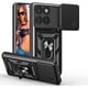 thumbnail image 1 of wonima11 Armor Case for Motorola Edge 60 Fusion, Military Grade Shockproof Protection with Slide Camera Cover & 360° Rotatable Magnetic Ring for Edge 60 Fusion SJ Black, 1 of 1