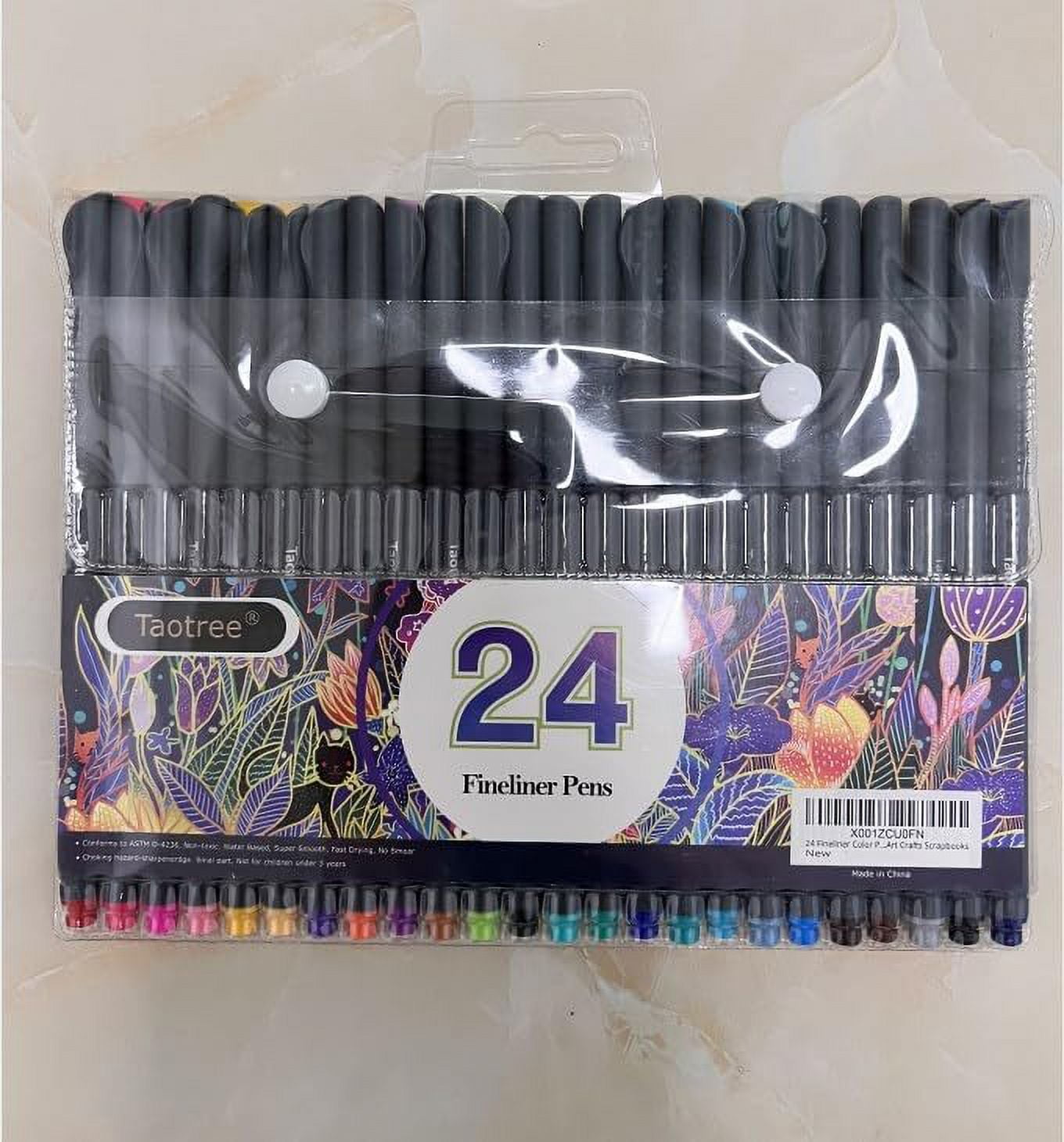 24 PC Neon Pastel Colored Gel Pens Set Art School Sketch Drawing Coloring  Book, 1 - Fred Meyer