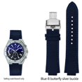 thumbnail image 3 of Correa de reloj para Casio Edifice Metal de acero inoxidable Farm Oak EFB-680 para hombre 5579 Cadena de reloj de 14 mm Pulsera con hebilla plegable, 3 of 5