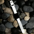 thumbnail image 2 of Oregon Engraved Silicone Unisex Watch Band for Fitbit Versa 3 and Sense (White) by Affinity Bands, 2 of 4