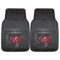 thumbnail image 1 of Tampa Bay Buccaneers Car Mats Heavy Duty 2 Piece Vinyl, 1 of 1