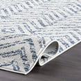 thumbnail image 4 of nuLOOM Rosanne Geometric Area Rug, 8' x 10' Oval, Blue, 4 of 4