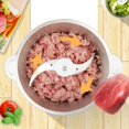 thumbnail image 2 of Food Chopper Stainless Steel 2l Electrical Food Processor Meat Grinder Blender Mixer Machine Kitche, 2 of 4