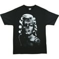 thumbnail image 2 of The Original Hollywood Blonde Bombshell Shirts Sex Icon Diva Tee (Sugar Skull Marilyn Monroe, L), 2 of 7