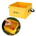 thumbnail image 3 of Cubo Portátil Zulema Lavabo Plegable Amarillo, 3 of 8