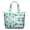 Floral, variant on Meditation Inspired Psychedelic Mala Bag Colorful Healing Duffel with Trippy Geometric Pattern, Dreamy Artistic Travel Tote