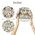thumbnail image 2 of Hawaiian Style Green Coconut Tree Silk Bonnet for Sleeping Women Men, Adjustable Elastic Satin Bonnet Bonnet for Sleeping, Soft Similar Silk Curly Cuteness Hair Bonnet for Sleeping, 2 of 7