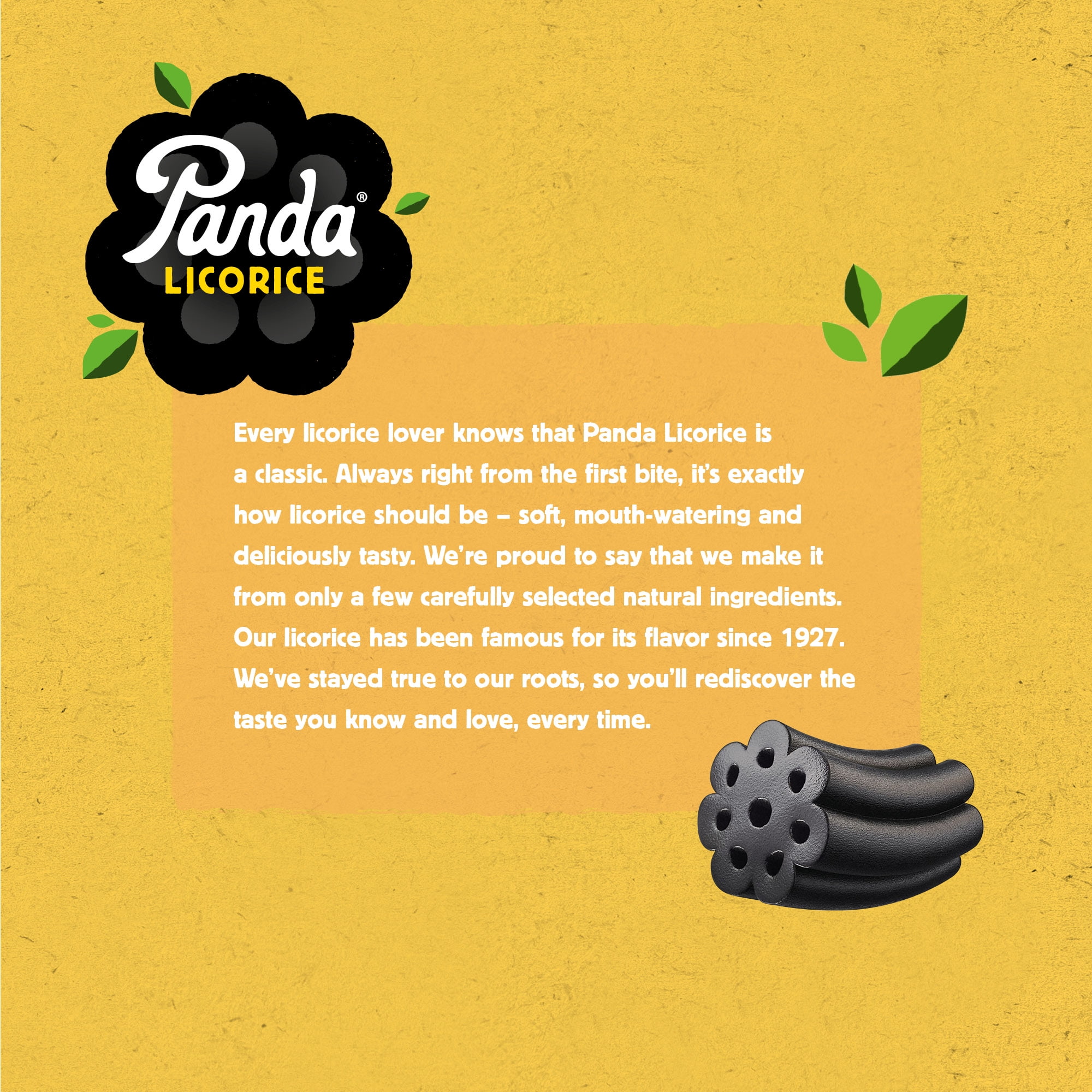 Panda Natural Soft Original Licorice, 8 Pack, 200 G - 7 OZ