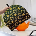 thumbnail image 3 of HELLHERO Beach Icons Dark Teapot Dust Cover Lightweight Keep Warm for Travel, 3 of 8