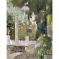 thumbnail image 2 of Sorolla, Joaquin 20x24 Gold Ornate Wood Framed with Double Matting Museum Art Print Titled - The Gardens at the Sorolla Family House, 2 of 4