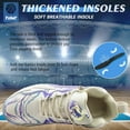 thumbnail image 5 of Men Basketball Shose Breathable Fashion Sneakers Non Slip Sport Shoes, 5 of 13