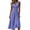 Light Purple, variant on Bxsruta Womens Midi Dress V Neck Sleeveless Flowy Casual Pleated Dresses for Women Summer Cocktail Party