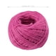 thumbnail image 3 of Cordón de cáñamo natural Cuerda de hilo de yute para manualidades, manualidades, embalaje de regalo, boda, cumpleaños, baby shower, decoración, adorno de jardinería (rosa roja), 3 of 5