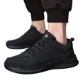 thumbnail image 3 of Sngxgn Mens Sneakers Mens Tennis Shoes Walking Shoes for Men(Black,43), 3 of 6
