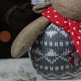 thumbnail image 2 of 8" Gerry the Reindeer Brown and Red Table Top Christmas Reindeer Decoration, 2 of 3