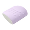 thumbnail image 1 of Almohada de apoyo lumbar Almohada lumbar Cómoda Transpirable Multiusos Espalda Púrpura, 1 of 9