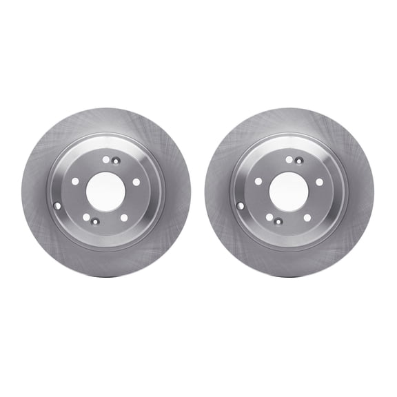 Dynamic Friction Company Rear Brake Rotors 6002-03031