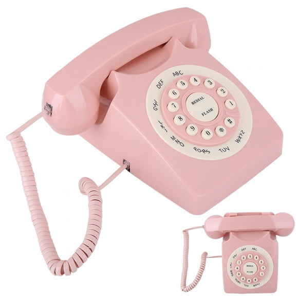 Teléfono Antiguo,Teléfono Vintage Teléfono Fijo De Alta Definición Teléfono Vintage Rendimiento Probado