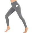 thumbnail image 6 of LEKWK Yoga Pants with Pockets for Women 2 Pieces Stretchy High Waisted Pants Butt Lifting Leggings Butter Soft Leggings Casual Workout Leggings Joggers Activewear Sports Athletic Comfy Pants, 6 of 7