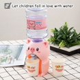 thumbnail image 2 of Kids Mini Water Dispenser Frog Animal Style Water Machine- Children Mini Water Dispenser Drink Water Machine Toy for Home - Panda, 2 of 4