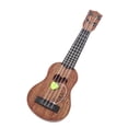 thumbnail image 4 of Children Small Size Musical Instruments Imitated Ukulele Mini Guitar Playing Toy with Four Strings (44cm, Coffee), 4 of 7