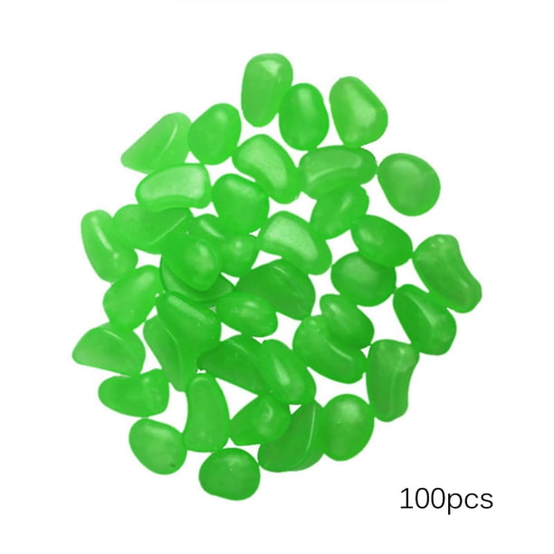 Guijarros De Jardín Oscuros Que Brillan, Piedras Que Brillan, Rocas, Pasarelas, Camino De Jardín, Patio, Césped, Jardín, Decoración De Patio, Piedras Luminosas, Decoraciones Para Peceras 100 Uds. Inevent HA024521-02