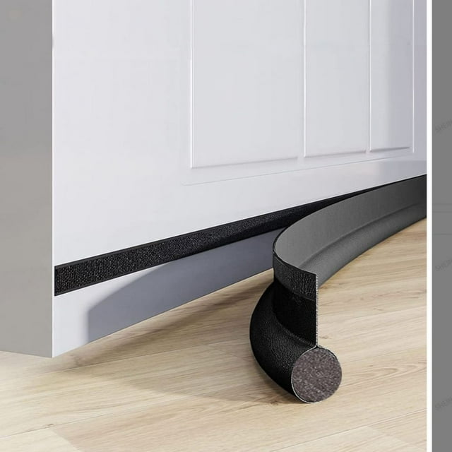 Laklulu Pack de 2 burletes para puertas, burletes autoadhesivos para puertas