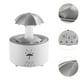 thumbnail image 2 of Difusor de aceites esenciales con luces LED para dormitorio, chimenea, humidificador de aire con forma de gota de lluvia Blanco, 2 of 9