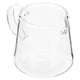thumbnail image 2 of Jarra de leche de vidrio, sencilla, resistente al calor, de vidrio transparente, para café o crema., 2 of 7