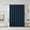 INDIGO, variant on Eclipse Blackout Curtains, Darrell Thermaweave Grommet Extra Wide Curtains, Sliding Door Curtains 84 in x 100 in, Grey, Sold as a Single Curtain Panel