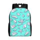 thumbnail image 1 of Disketp Seashell And Starfish Mochila Unisex de Apertura Lateral Completa, Mochila para Laptop para Escuela, Trabajo y Viajes, 1 of 8