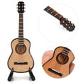 thumbnail image 4 of Guitarra Guitarra En Miniatura Modelo Decorativo Pequeño De Madera Con Soporte Mini Adorno Musical Decoración Del Hogar Accesorios De Exhibición De Casa De Muñecas 15 Cm, 4 of 7