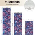 thumbnail image 4 of Blue Pioneer Flower and Paisley Pattern Kitchen Rugs Sets Of 3,Kitchen Runner Rugs Non Skid Washable,Decorative Kitchen Floor Mats for Kitchen,Sink,Laundry,17"x30"+ 17"x47" + 17"x59", 4 of 6