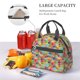 thumbnail image 5 of Disketp Colorful Fish 2 Lonchera Térmica para Mujer y Hombre, Bolsa de Almuerzo Reutilizable e Impermeable para Trabajo, Viajes y Picnic, 5 of 7