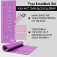 thumbnail image 2 of FIT Yoga Essentials Kit - Non-Slip Yoga Mat, Foam Blocks & Strap - Complete Yoga Set for Home Gym, Pilates & Meditation - Yoga Accessories for Flexibility, Balance & Stretching, 2 of 5