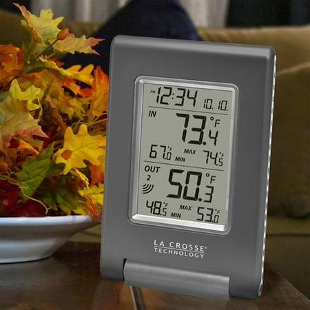LaCrosse Technology Wireless Temperature Station with Atomic Time and