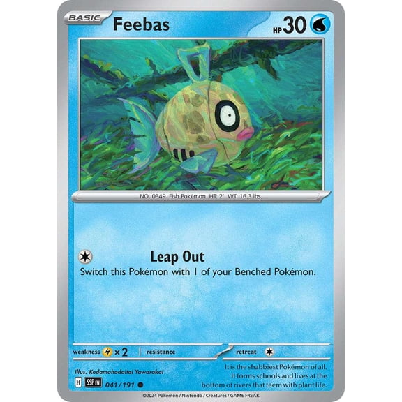 Pokemon Surging Sparks Common Feebas #41