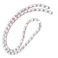 thumbnail image 4 of DiamondChain, Rectangular  Trimming Chain, Glass/Glaze 1m / 3.3ft Cake Decoration Party For Holiday Wedding AB Colorful, 4 of 8