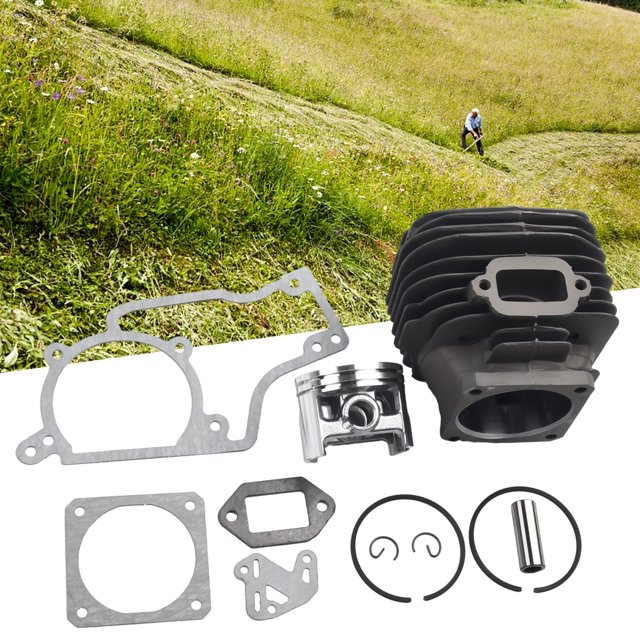 Cylinder Head Piston Kit Fits For Stihl Chainsaw 038 MS380 MS381 Gaskets 52mm